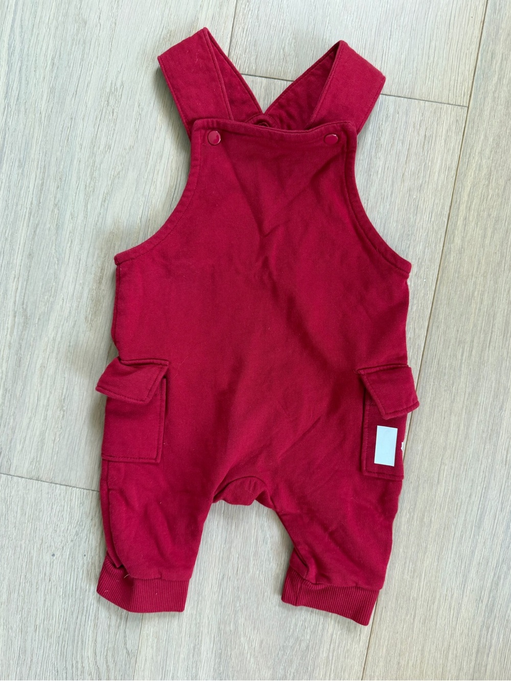 World Cup! Canada Red Baby Cotton Overall Romper Size 3-6 Months
